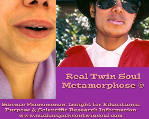 Susan Elsa (left Image) and Michael Jackson (right Image): Real provable Twin Soul Metamorphose- 2 become 1 ©